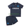 Maillot de Supporter Olympique de Marseille Extérieur 2022-23 Pour Enfant